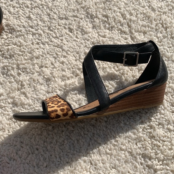 Sofft cheetah wedge sandal strappy INNIS - Picture 7 of 17